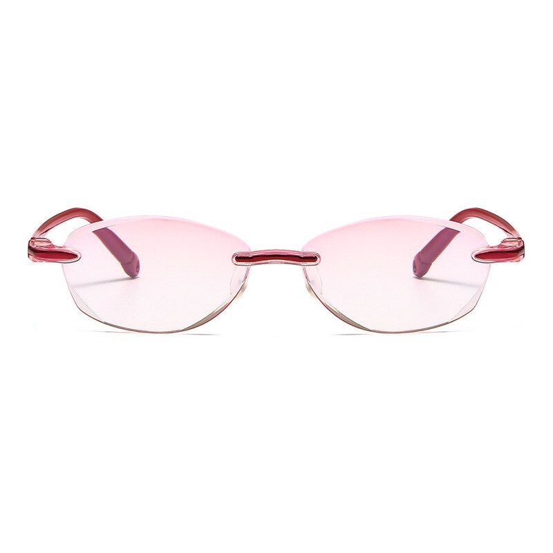 Ultralight Rimless Reading Glasses Anti Blue Light Radiation Computer Presbyopia Readers spectacleso Reader Glasses