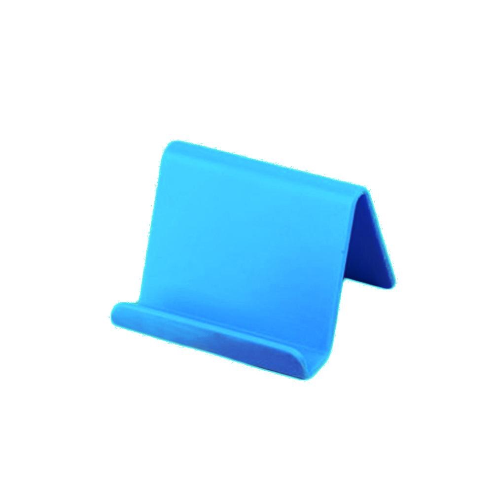 Cherie Mobile Phone Stand Holder Mount Bracket For iPhone XS Max Xiaomi Samsung Foldable Tablet Desk Support Telephone Portable: Sky Blue