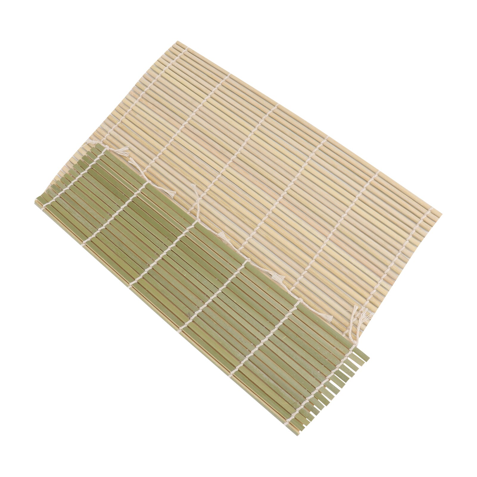Tapis à roulettes en bambou vert naturel de première , 1 pièce