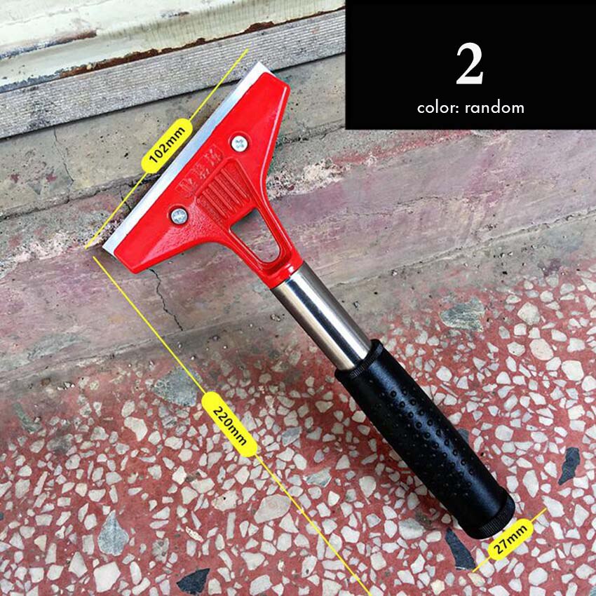 Heavy Duty Scraper Wallpaper Paint Tiles Flooring Scraper Remover with Blade Household Cleaning Tools: 2