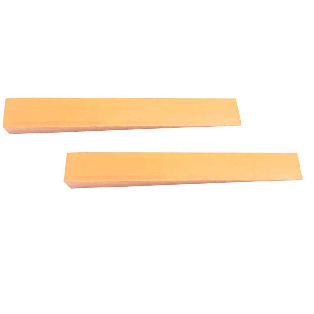 2Pcs Wedge Tuning Mutes Rubber Tuning Tools Maintenance Kit for Piano (Orange)