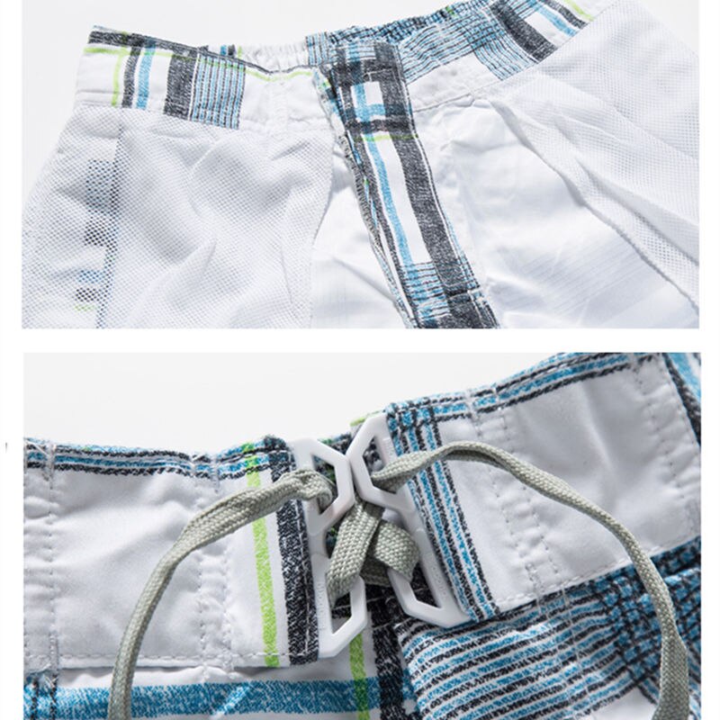 Summer Swimwear Boardshorts Mens Swimming Shorts for Men Swim Trunks Quick Dry Bermuda Surf Board Short Pants Loose Swimshorts