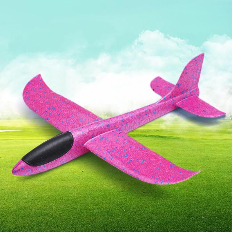 48 Cm Hand Gooi Flying Zweefvliegtuig Planes Foam Vliegtuigen Epp Slip Modelvliegtuigen Party Game Kinderen Foam Plastic Vliegtuig