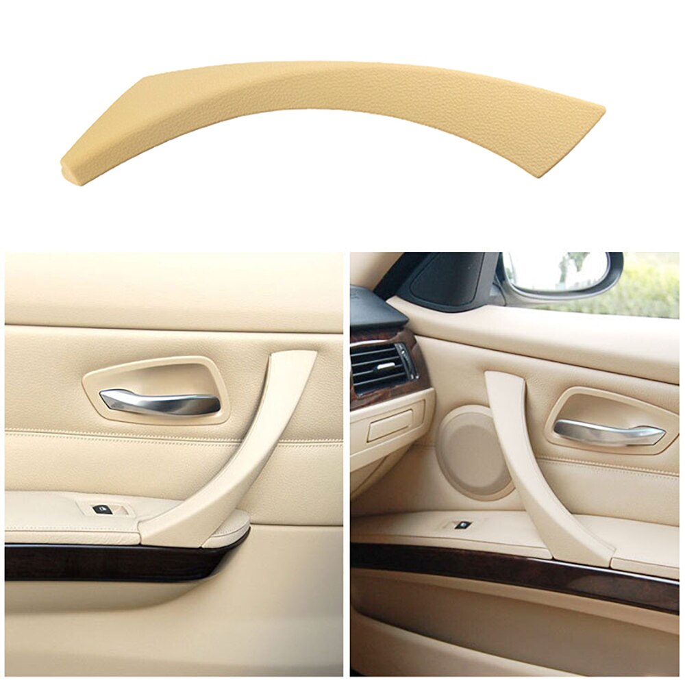 Auto Binnenste Handvat Interieur Deurklink Panel Handvat Pull Trim Cover Grijs Beige Zwart Links Rechts Voor Bmw 3X E90 e91