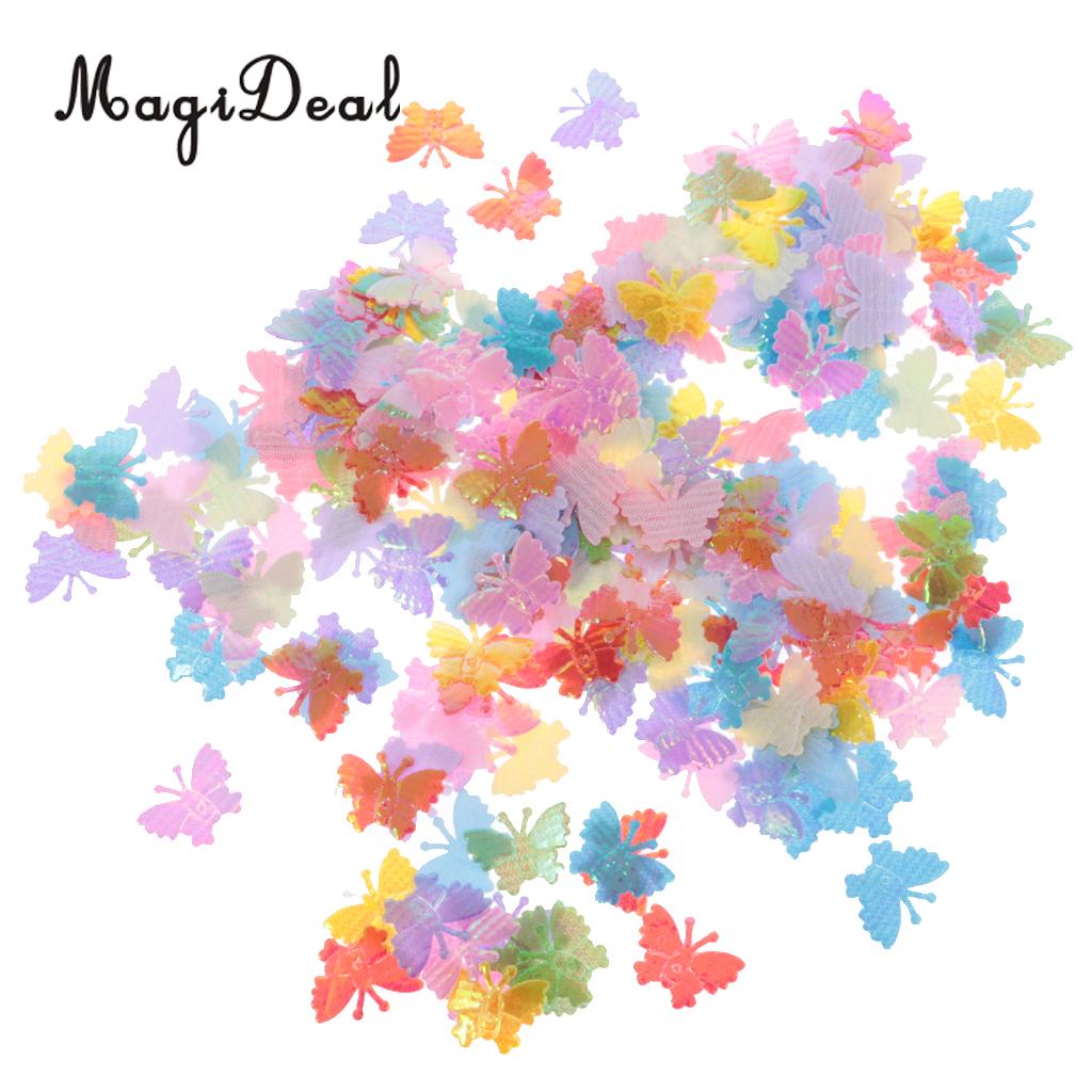 Separador de papel picado MagiDeal, 1 bolsa, mariposa, para bodas, Baby Shower, confeti, decoración para eventos y fiestas
