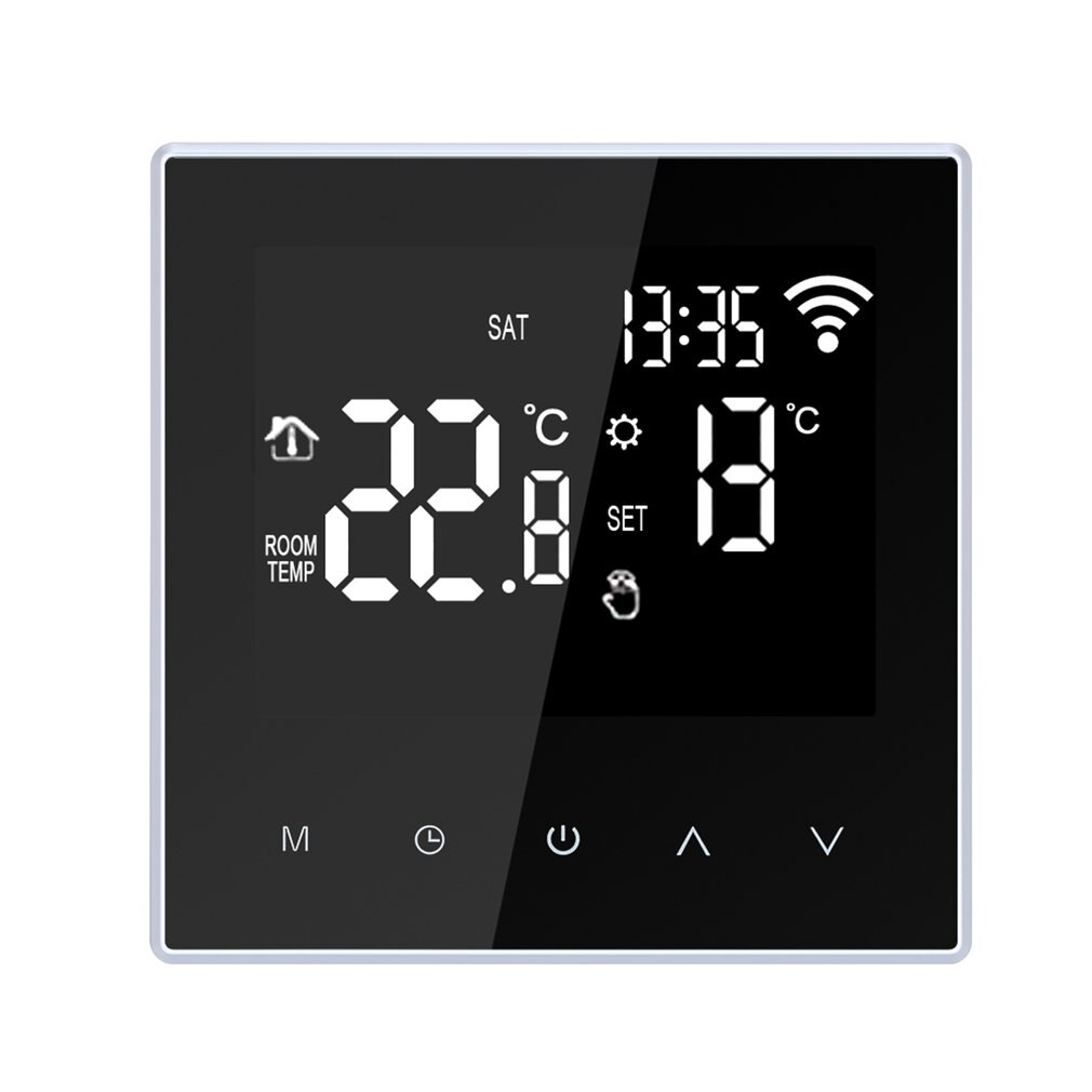 Smart Thermostat Programmable Temperature Controller For Electric Underfloor Heating with LCD Screen Smart Life