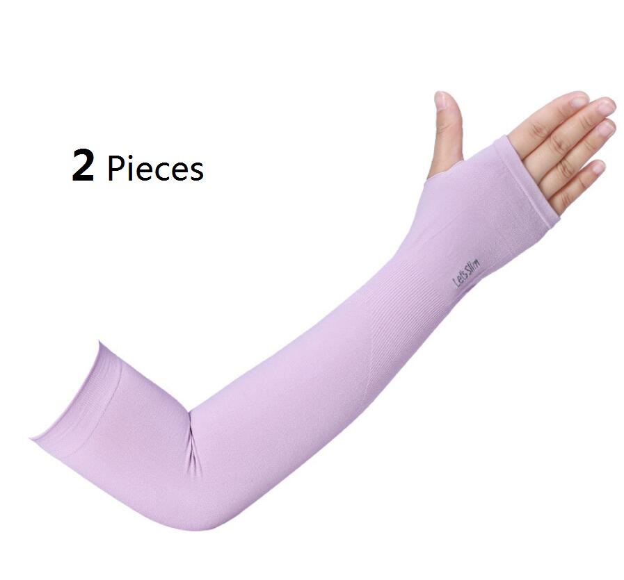 1 Paar 1 Paar Zon Arm Cooling Mouwen Warmers Manchetten Uv-bescherming Mouwen