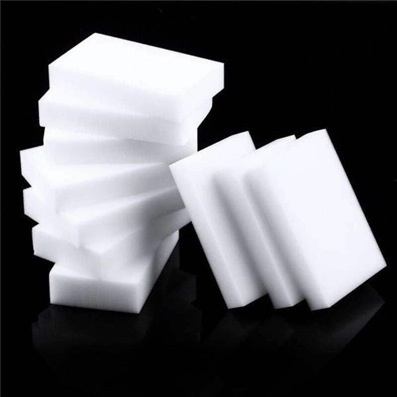 100 stuks 100x60x10mm Melamine Spons Magische Spons Hoge Dichtheid Gum Home Cleaner Sponsen voor schotel Keuken