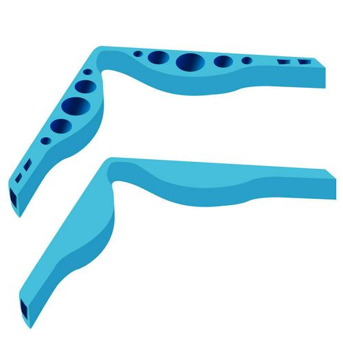 Wiederverwendbare Silikon Maske Halterung Clip Nase Brücke Silikon Halterung Anti-Beschlagen Brille Maske Zubehör Anti-Leckage Nase Pad: 07