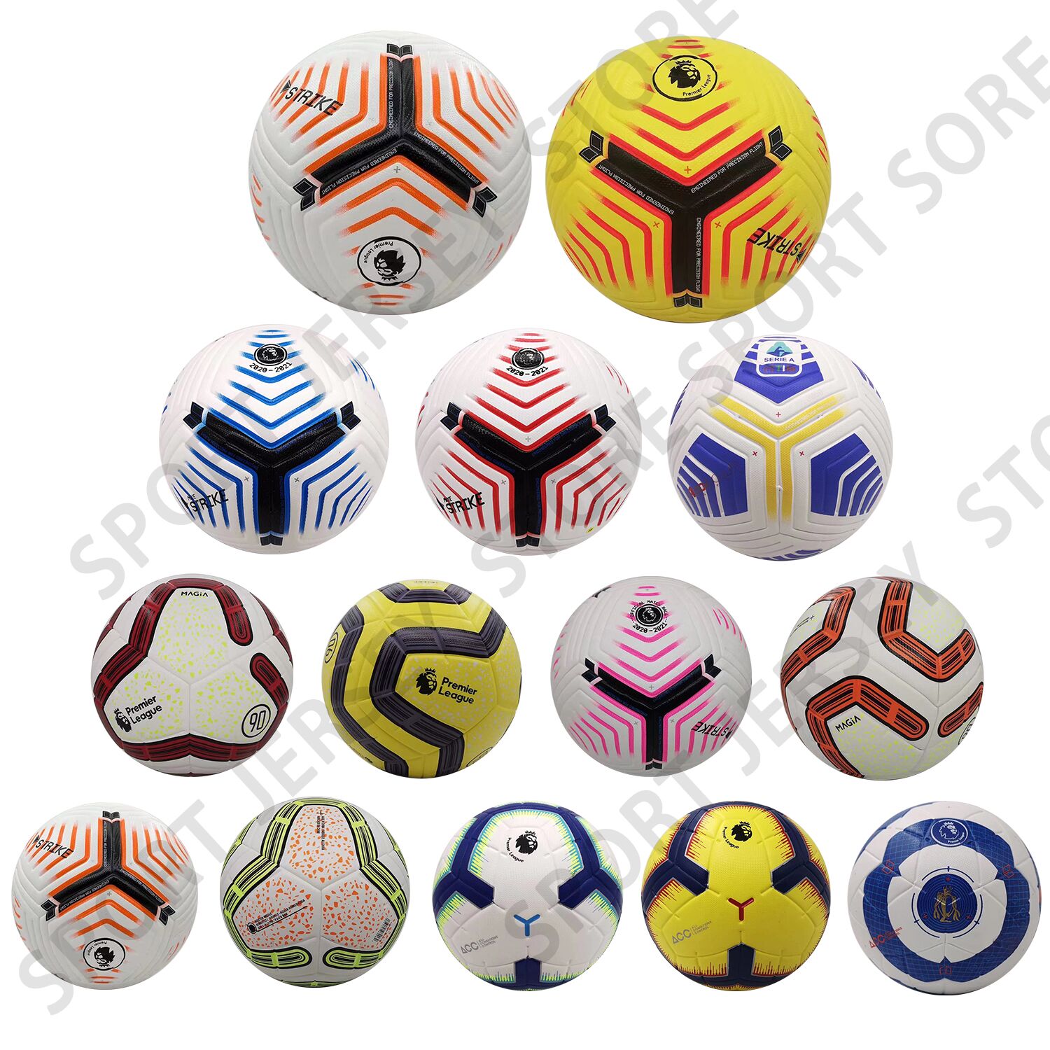 Size5/4 Soccer Ball Premier Goal Team Match Ball Football Training Seamless League futbol voetbal