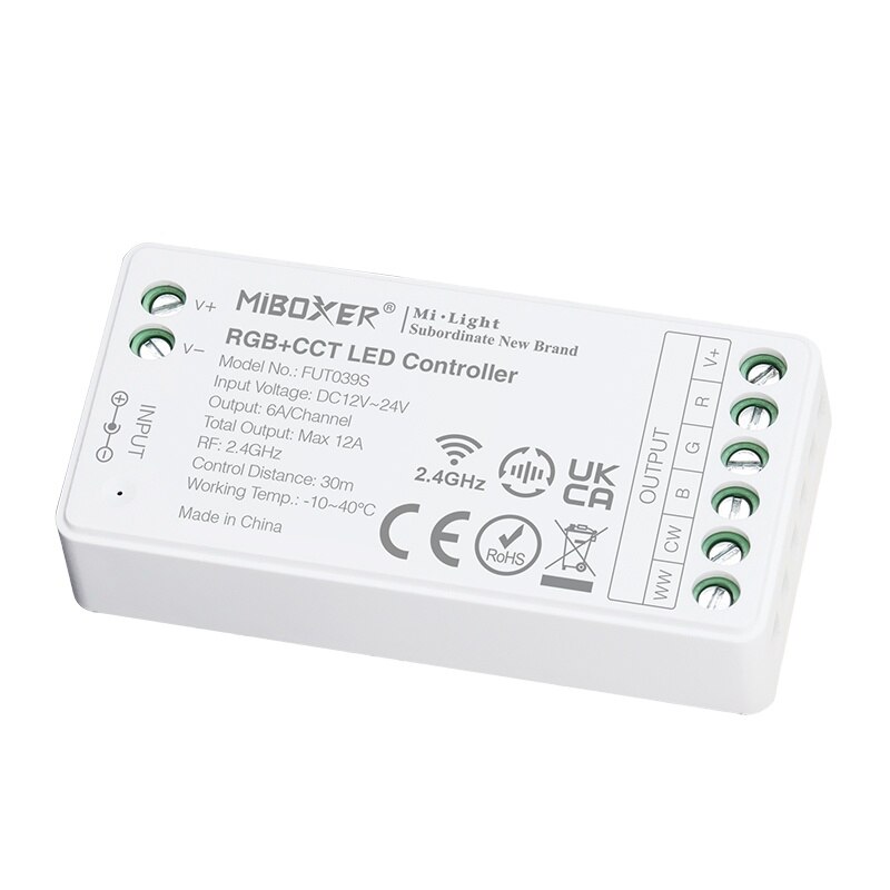 Miboxer 2.4G RF Wireless Dimmer CCT RGB RGBW RGB+CCT FUT035S FUT036S FUT037S FUT038S FUT039S Controller Samll Size MiLight