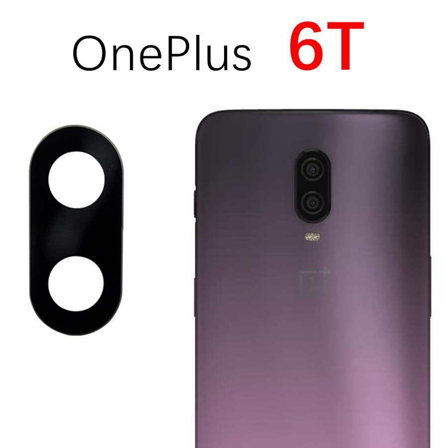 Hinten Zurück Kamera Glas Objektiv Für OnePlus 3 5 5T 6 6T 7 7T 8 8T 9 Pro Nord N100 Kamera Glas Abdeckung Ersatz Mit Klebeband