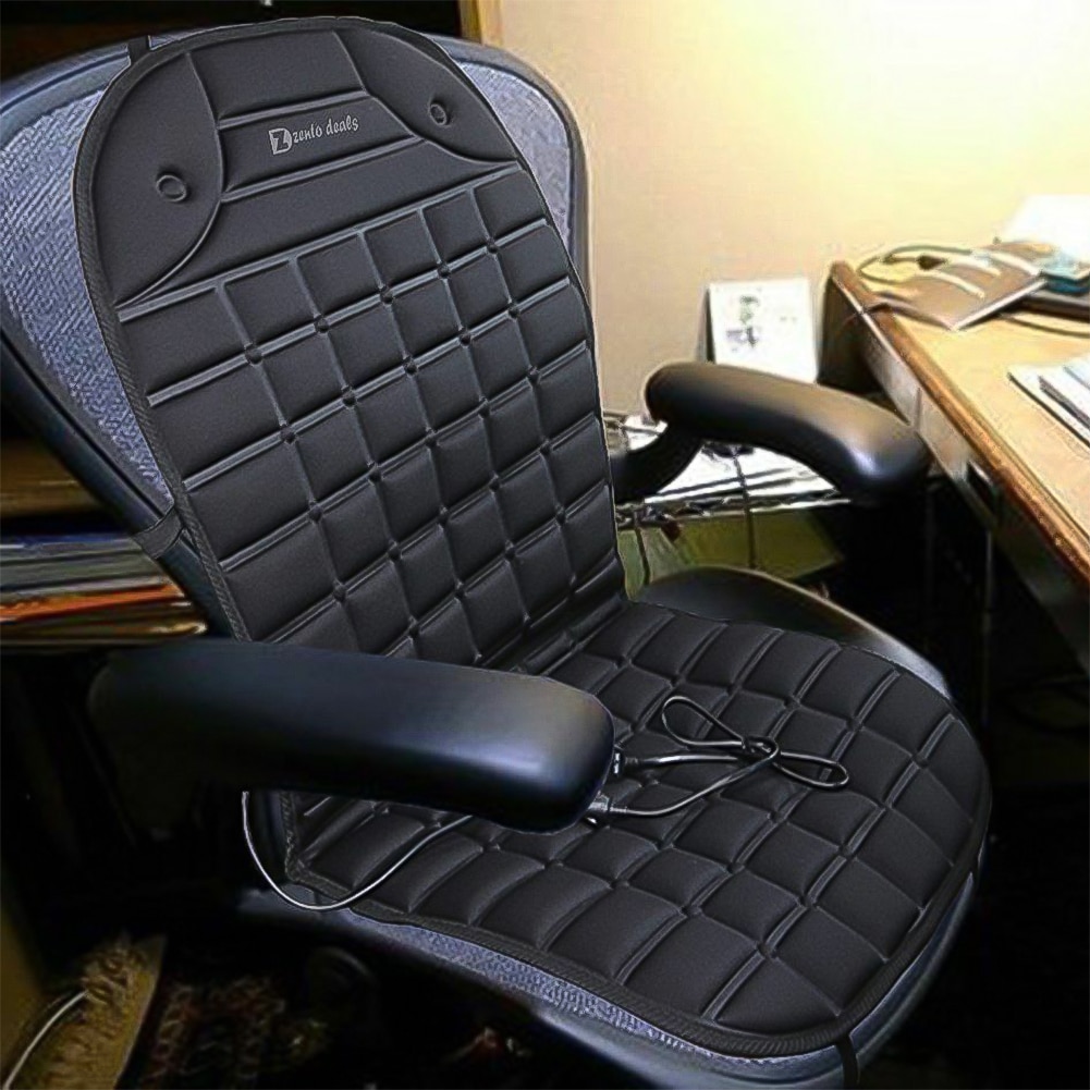 12V Electric Heated Car Seat Heater Cushion Warmer Cover Winter Heated Warm High Low Temperature Car Accessories