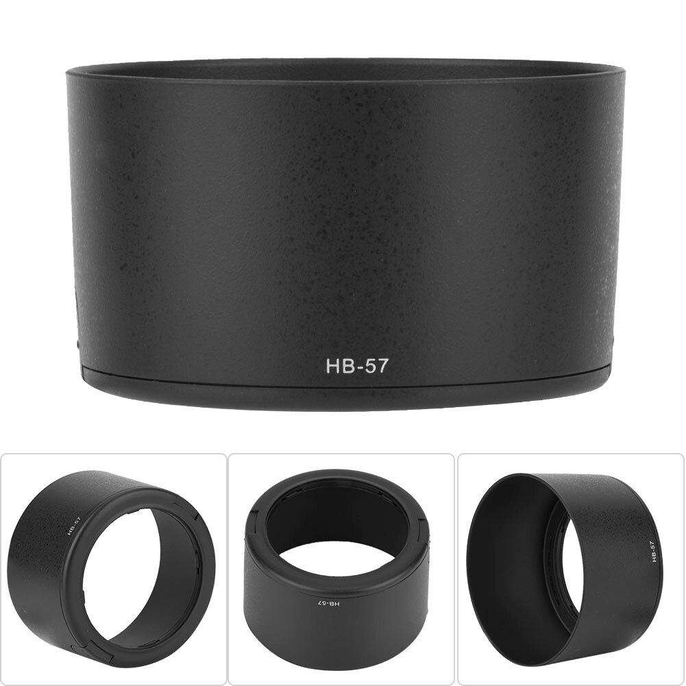 HB-57 Lens Hood Shade Accessory for Nikon Camera AF-S 55-300mm F4.5-5.6G ED VR Len Accessories