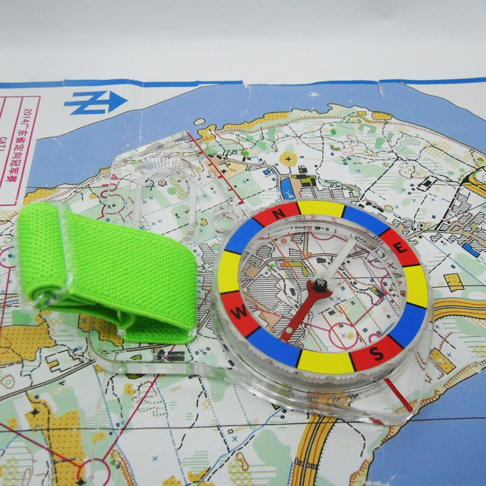 Outdoor Thumb Compass Elite Competition Orienteering Compass Portable Compass Map Scale Compass