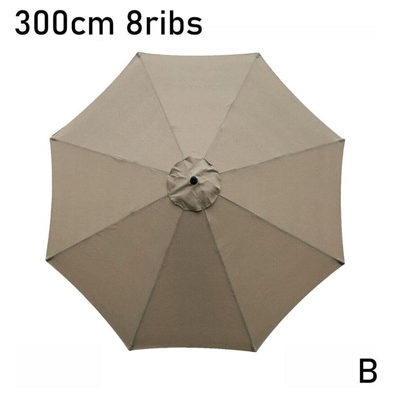 3 Meters Parasol Replacement Fabric Garden Parasol Canopy Cover Suitable For 8-arm Umbrella Cover DIY Tent Sewing Material E1D4: B