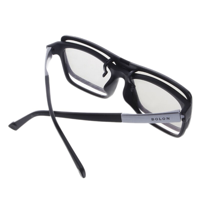Gafas 3D polarizadas pasivas circulares tipo Clip para TV, Cine en 3D Real, 0,22mm