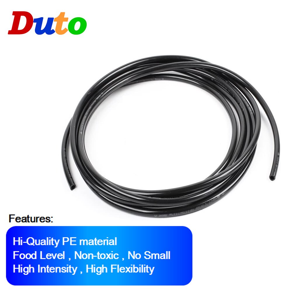 100M 1/4 "PE rury nawadniania system chłodzenia mgłą rury rura wąż dla RO system filtrowania wody akwarium (klasa żywności)
