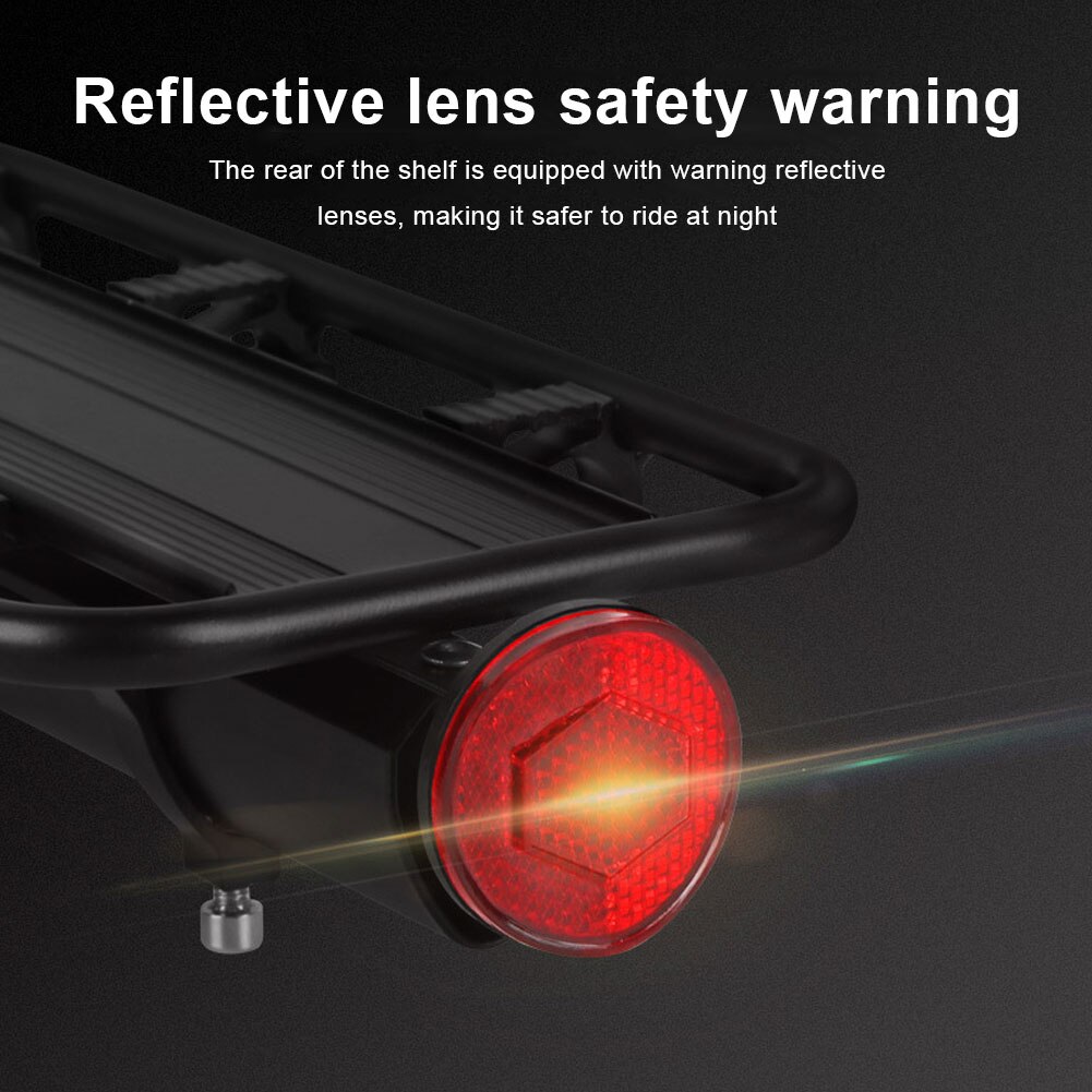 Mountain Bike Quick Release Bicycle Rear Rack Aluminum Alloy Rear Rack with Fender Mudguard Road Bike Carrier Holder Bike Shelf