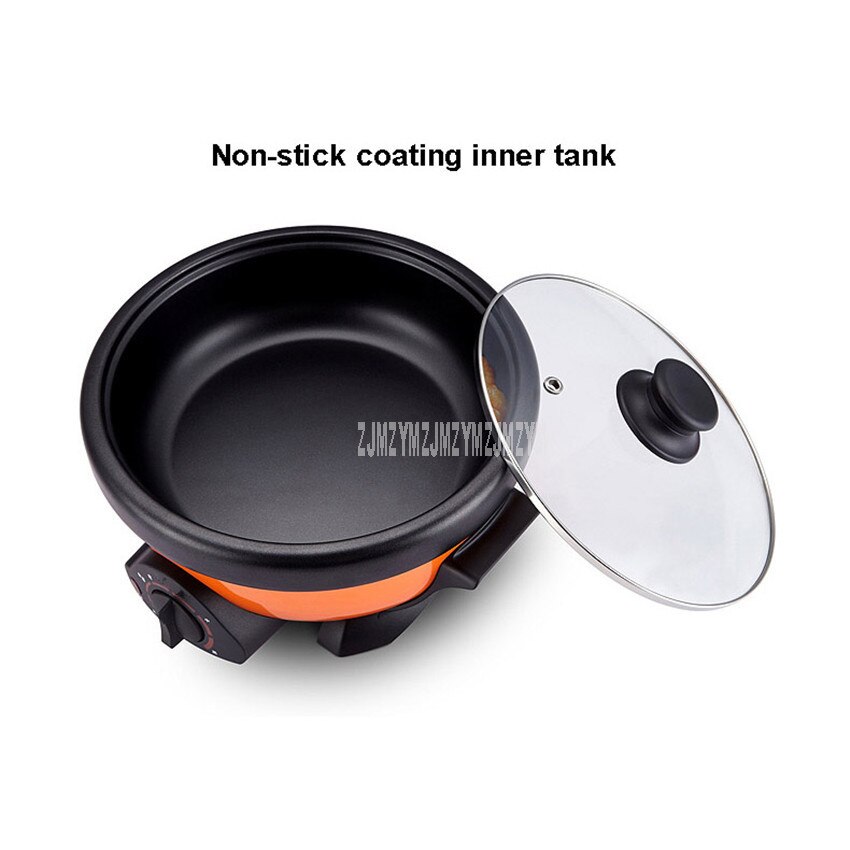 2.5L Electric Pot Multi Cooker Household Pot Separatable Non-stick Coating Electric Cooking Machine Stewing Hotpot Cooker