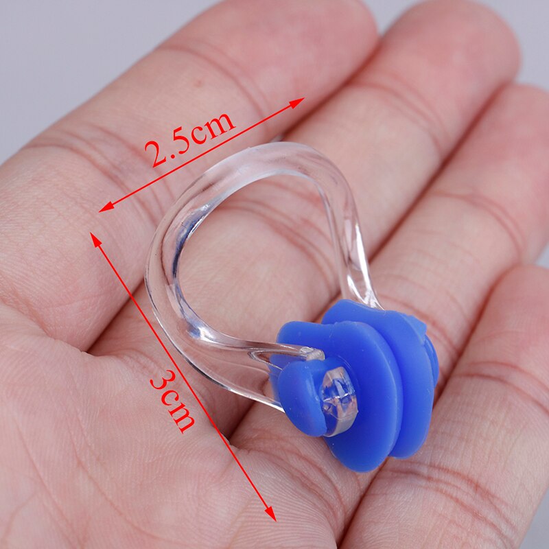 Reusable Soft Silicone Swimming Nose Clip Comfortable Diving Surfing Swim Nose Clips For Adults Children