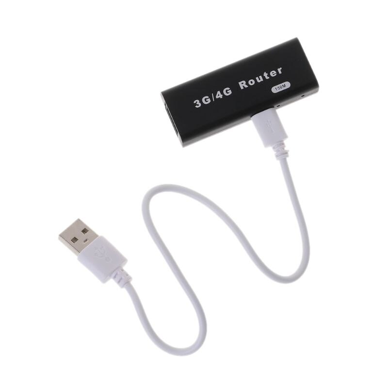 Mini bærbar 3g wifi wlan hotspot ap klient 150 mbps usb trådløs router 11ub