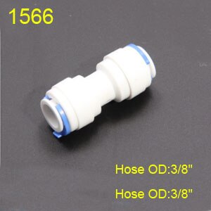 1/2 "3/4" 1/8 "gwint plastikowa rura 1/4" 3/8 "OD wąż rury szybkie złącza RO złącza wody armatura System odwróconej osmozy: PU9.5