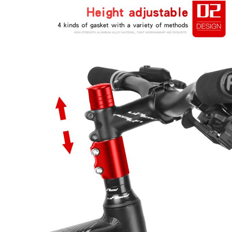 12cm cykelstyr extender cykel gaffel extender mtb mountainbikes cykling dele gaffel stilk hæve op udvidelse heads up