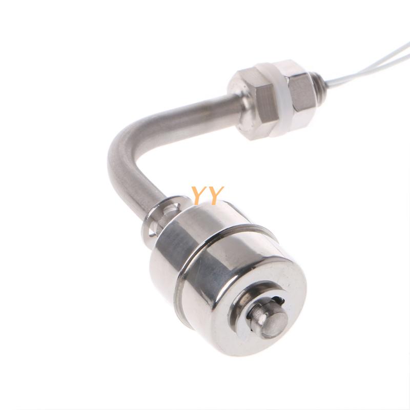 Stainless Steel Float Switch Right Angle Vertical Head Liquid Water Tank Level Sensor
