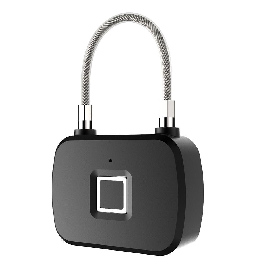L13 Vingerafdruk Slot Smart Keyless Anti-Diefstal Hangslot voor Reizen Koffer Fiets Elektronische Anti-diefstal Slot Veiligheid Levert