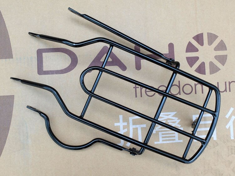 14 inch folding bicycle disc brake shelf 16 inch 20 inch bicycle rear shelf hanger electric bike luggage rack: For 14 16 inch