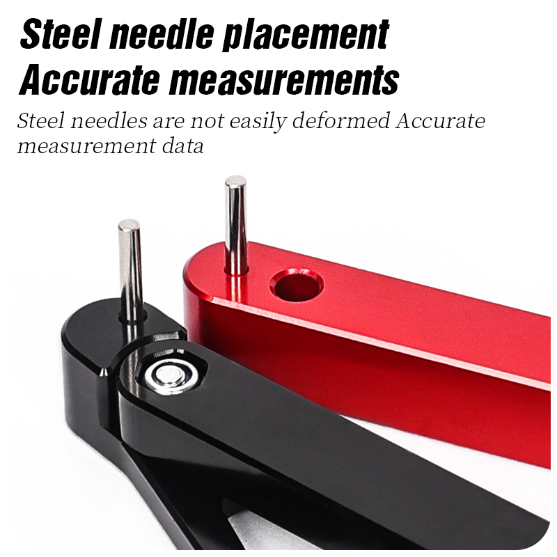 LEBYCLE-indicador de desgaste de cadena de bicicleta de montaña, medidor de eslabones, comprobador de aleación de aluminio, herramientas precisas de reparación de bicicletas de carretera
