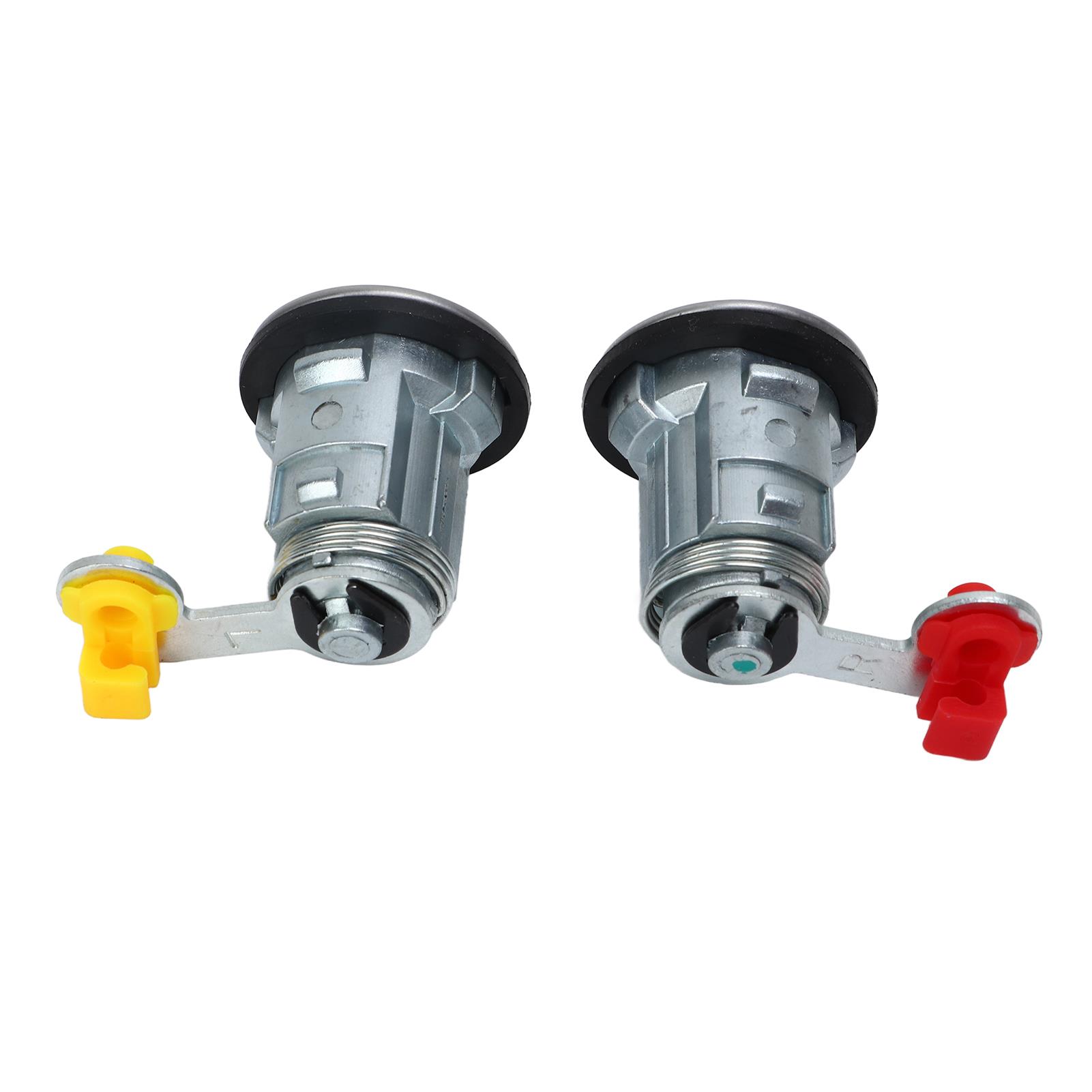 Door Lock Cylinder ABS Metal Alloy Car Door Lock Cylinder Easy Install Perfect Fit High Strength for vehicle