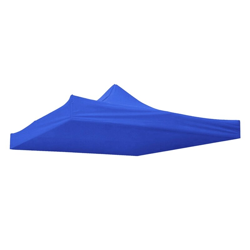 10 x 10ft baldakin top udskiftning gårdhave udendørs parasol telt betræk: Blå