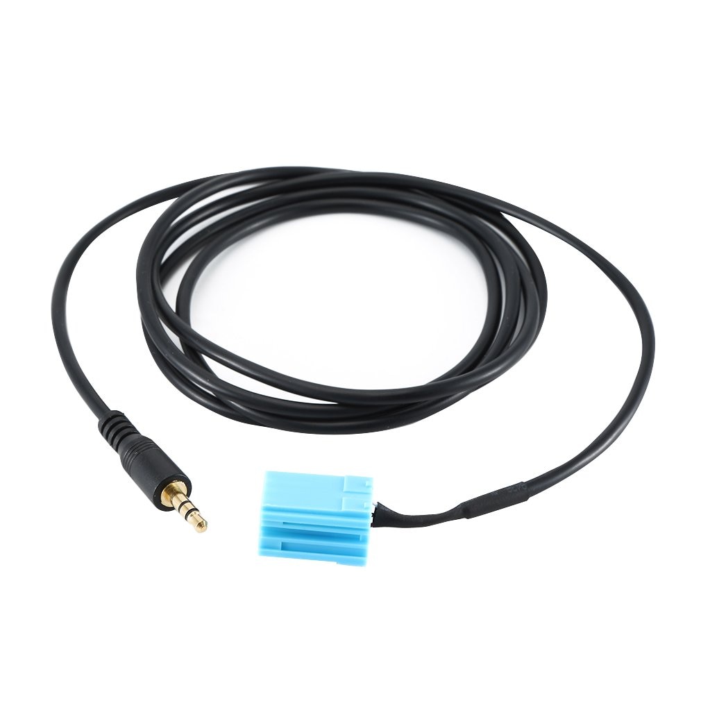 Bilstereo mini iso 8 pin aux kabel adapter med radio fjerningsverktøy til blaupunkt radio 2000