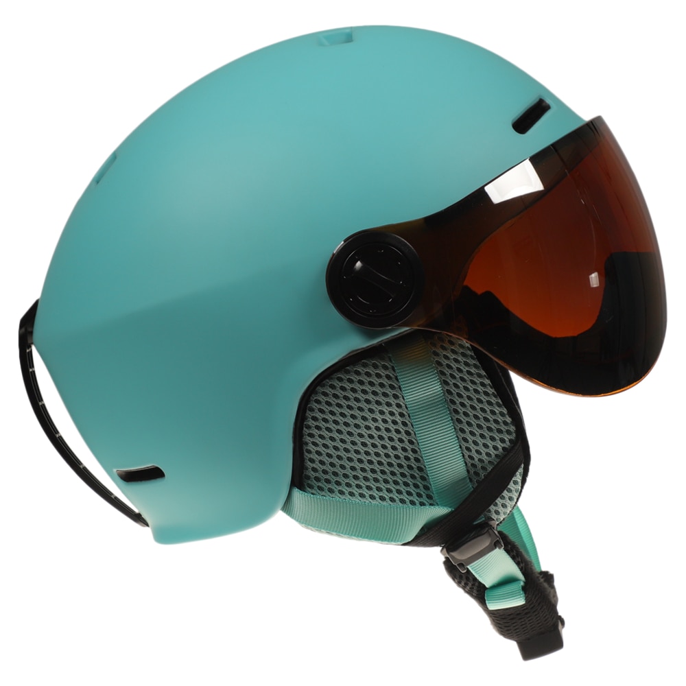 Mænd kvinder ski snowboard hjelm pc + eps øreprop beskyttelsesbriller sikkerhed skihjelm skiløb sne sport snowboard hjelm