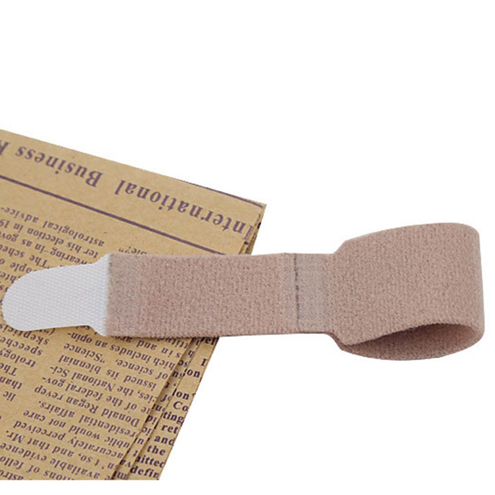 1 stk tå finger rettetang hammer tå hallux valgus korrektor bandasje tå separator skinne wraps fotpleieutstyr