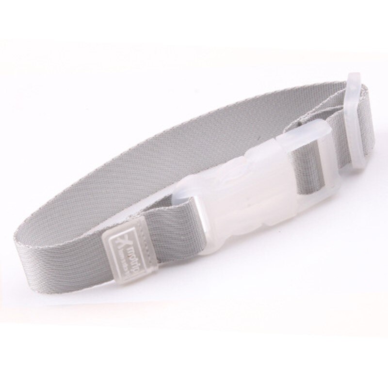 Adjustable Nylon Luggage Straps Luggage Accessories Hanging Buckle Straps Suitcase Bag Straps Travel Supplies Security Products: Gray