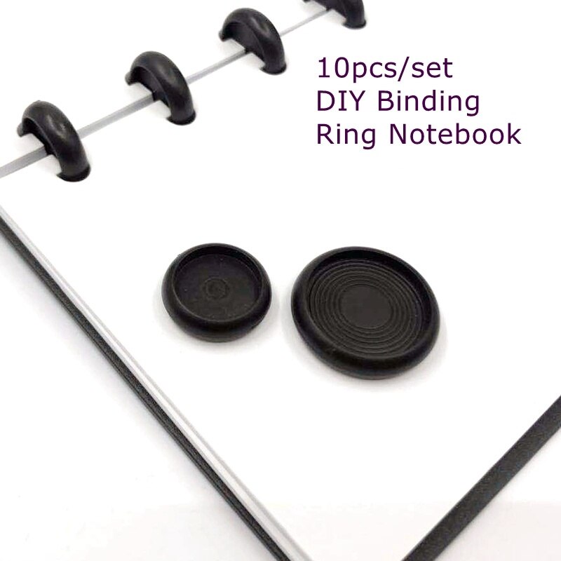 10pcs/bag 18/24/28/32/38mm Classic Disc Ring Binder for Diy Notebooks/Planner Dicsbound Notebook Ring Binders