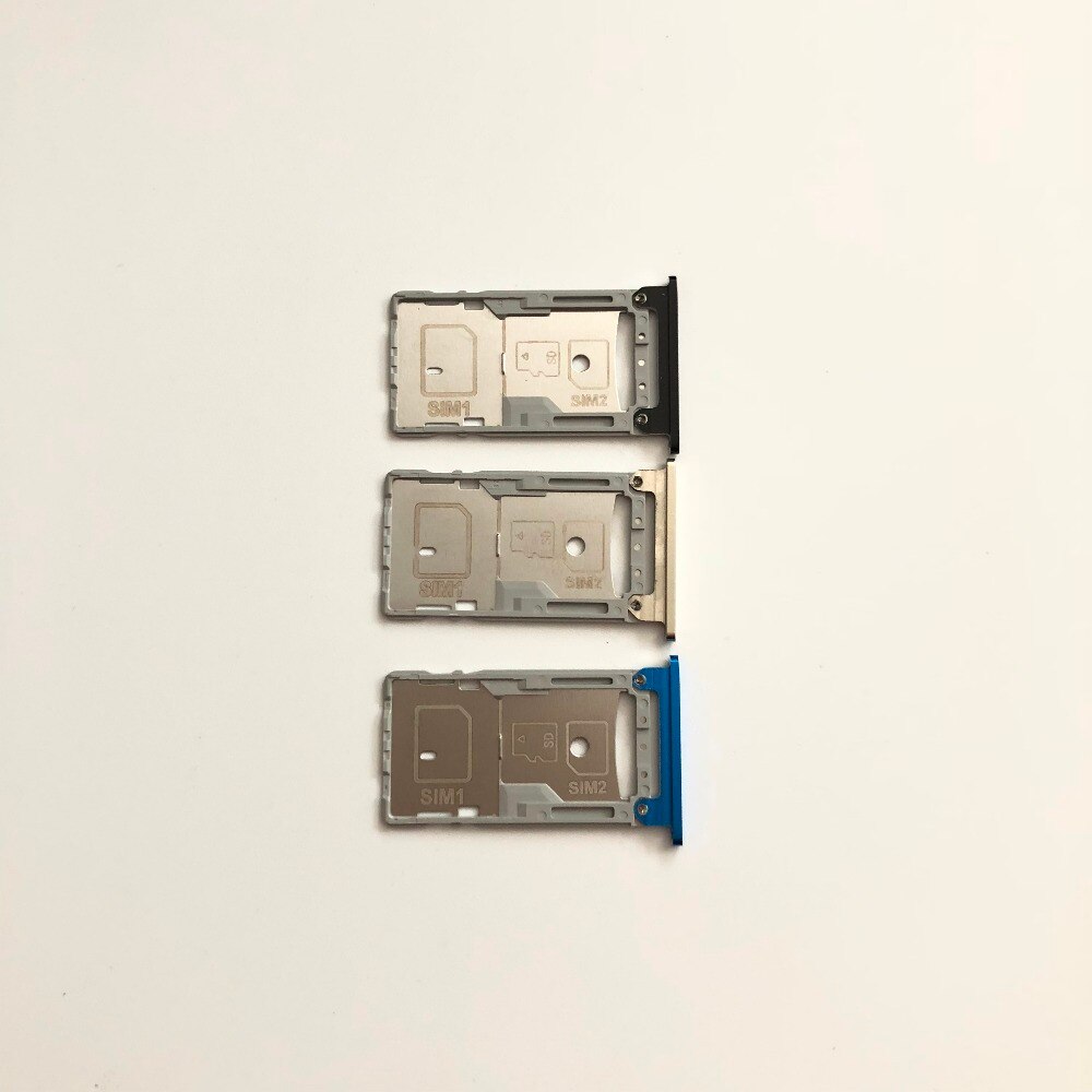 Original sim-kortholder skuff kortspor for blackview  s8 mtk 6750t oktakjerner 5.7 tommer hd + 18:9 1440 x 720