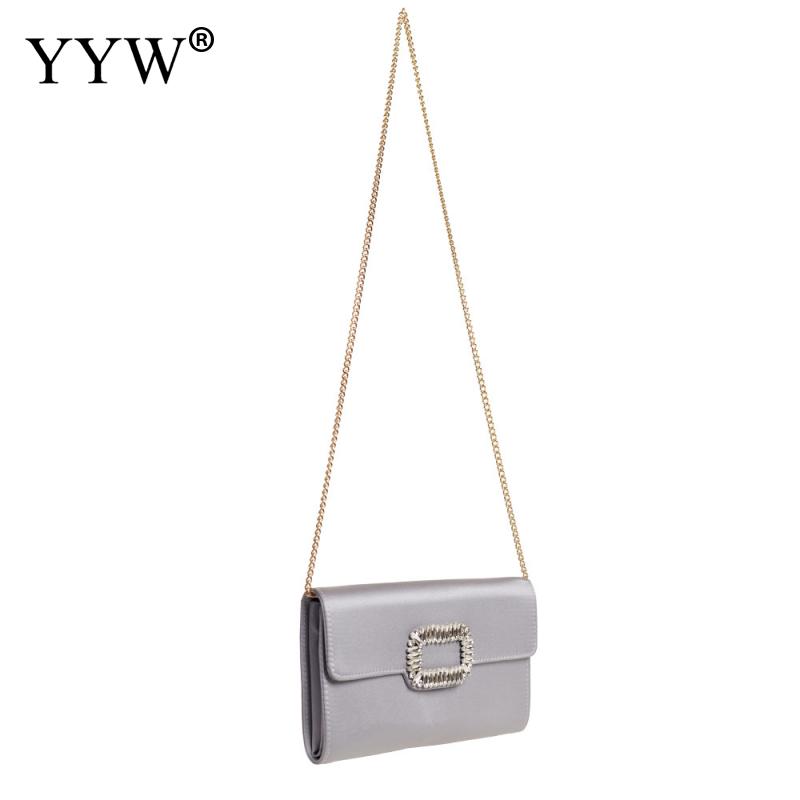 Lila Handtasche Frauen Strass Pochette Femme Kupplung Taschen Für Frauen Klappe Mini Abend Party Taschen Handtasche Kupplungen Mit Kette: silver