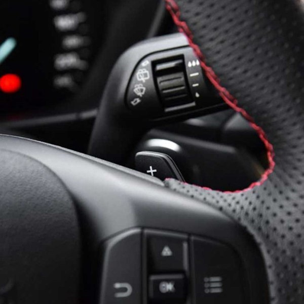 for Ford Focus Ford Kuga Aluminum Alloy Steering Wheel Shift Paddle Shifter Car Gearbox Sticker