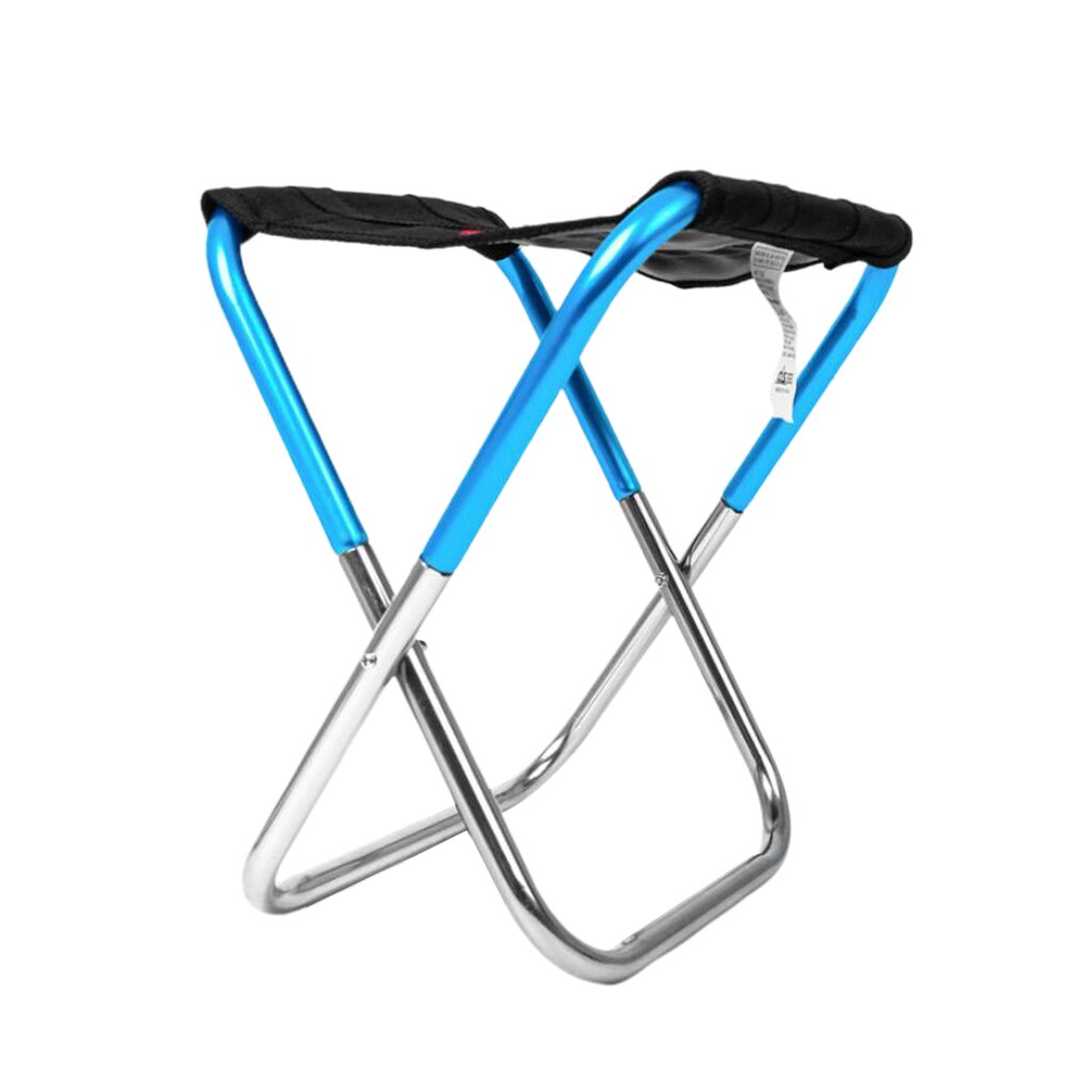 Mini Collapsible Chair Seat Outdoor Indoor Hiking Fishing Lawn Portable Folding Stool for BBQ Picnic Beach Train Queue Up