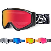 Professionele Skibril Dubbele Lagen Lens Anti-Fog UV400 Ski Bril Skiën Snowboard Mannen Vrouwen Sneeuw Bril
