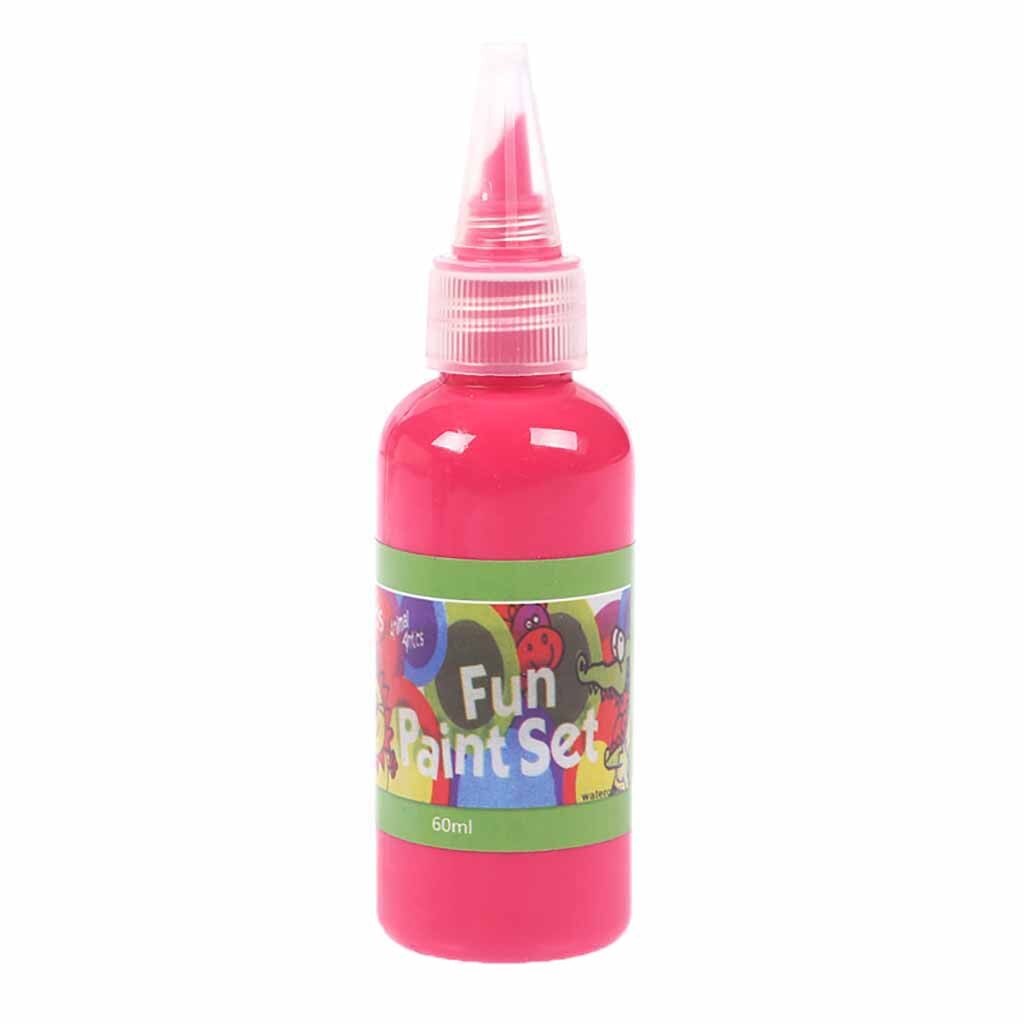 Kind wasbare acrylverfset, nagelkunstverf, verf voor textiel, tekengereedschap voor kinderen, doe-het-zelf 60ml #t5p