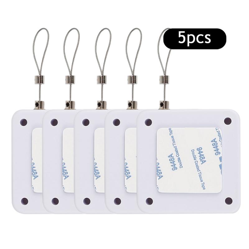 Magical Automatic Sliding Door Closer Non-porous Glue Installation Door Accessories Durable And Durable: 5Set White