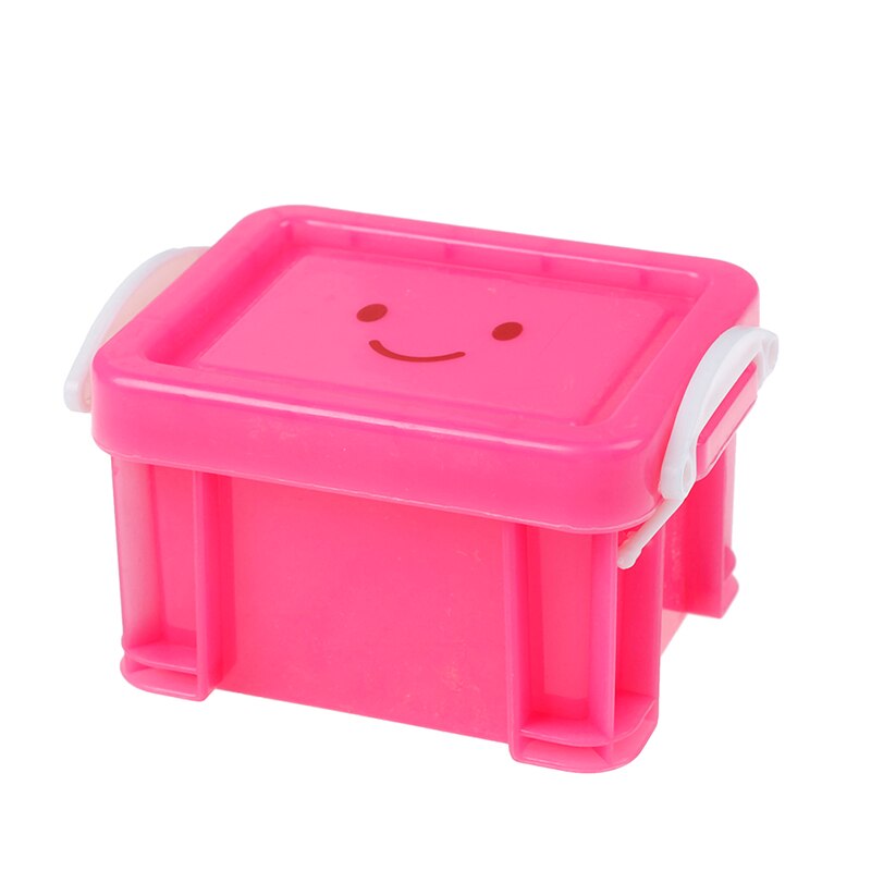 1:12 puppe haus Miniatur Jahrgang Kunststoff Koffer Mini Gepäck Kasten Klassische Spielzeug vorgeben Spielen Möbel Spielzeug Zubehör