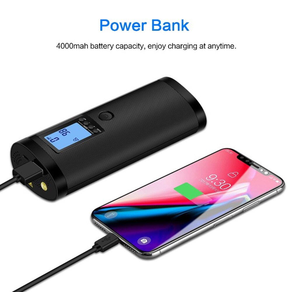 Mini Bike inflator Pump USB Charging Bicycle Air Compressor Portable Electric Bike Pump Rechargeable Motor Car ball Bicycle pump