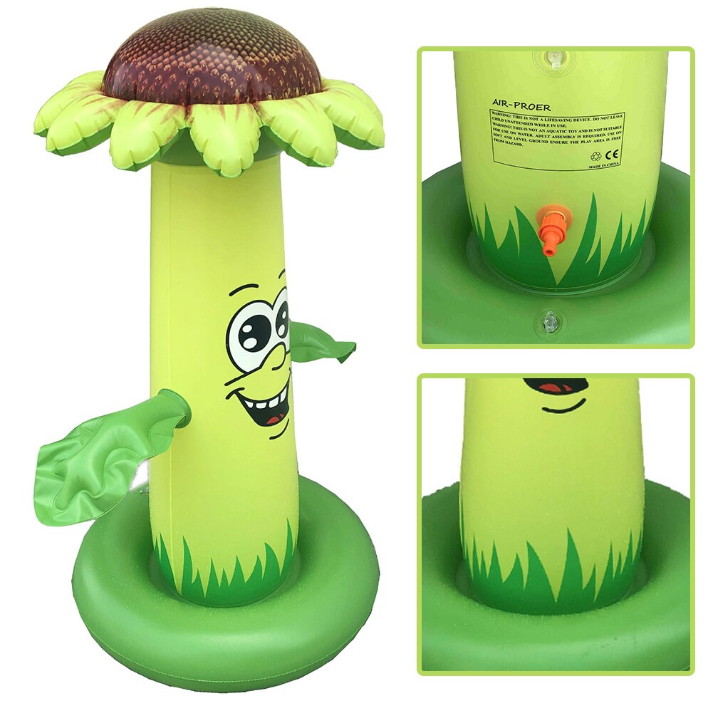 Zomer Water Sprinkler Speelgoed Opblaasbare Waternevel Speelgoed Zonnebloem Sprinkler Voor Jongens Meisjes Outdoor Plezier Hebben Tuin Sprinkler Speelgoed