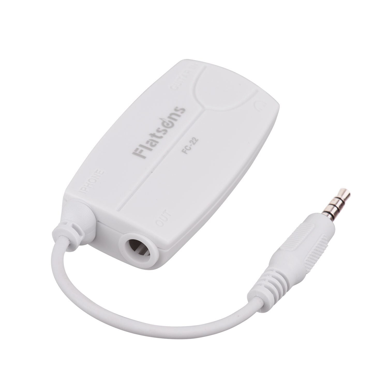 Muslady ML-22 Guitar Audio Interface Connector Converter for Electric Guitar Bass to Mobile Phone Tablet Connection